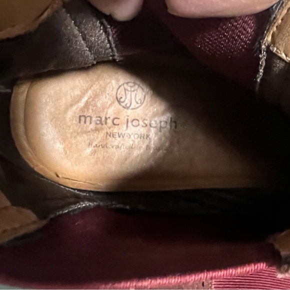 Marc Joseph New York Women's Leather Chelsea Boot with Perforated Detail Chukka - Picture 10 of 10